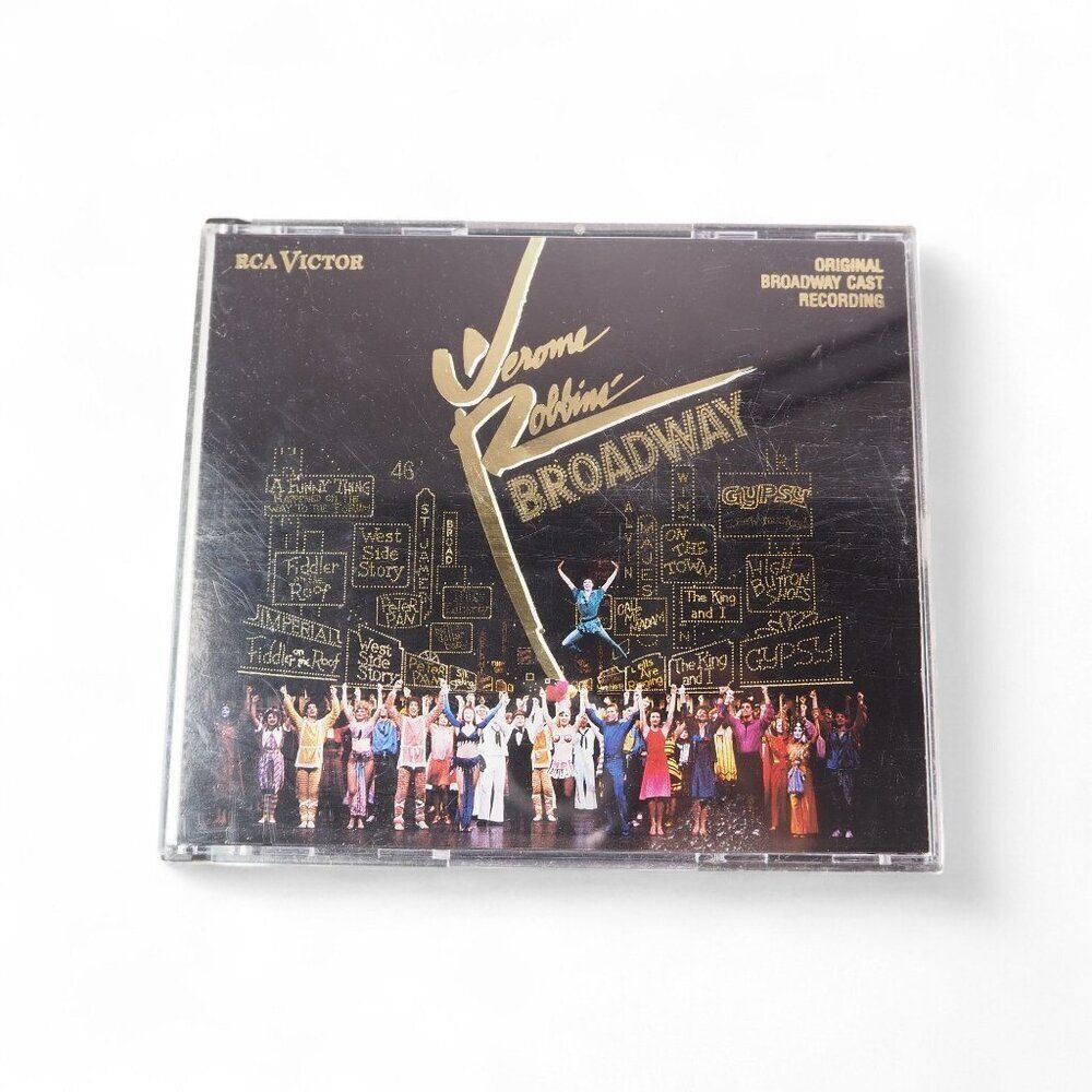 RCA Victor Jerome Robbins' Broadway 2 Disc Audio CD By Original Broadway Cast